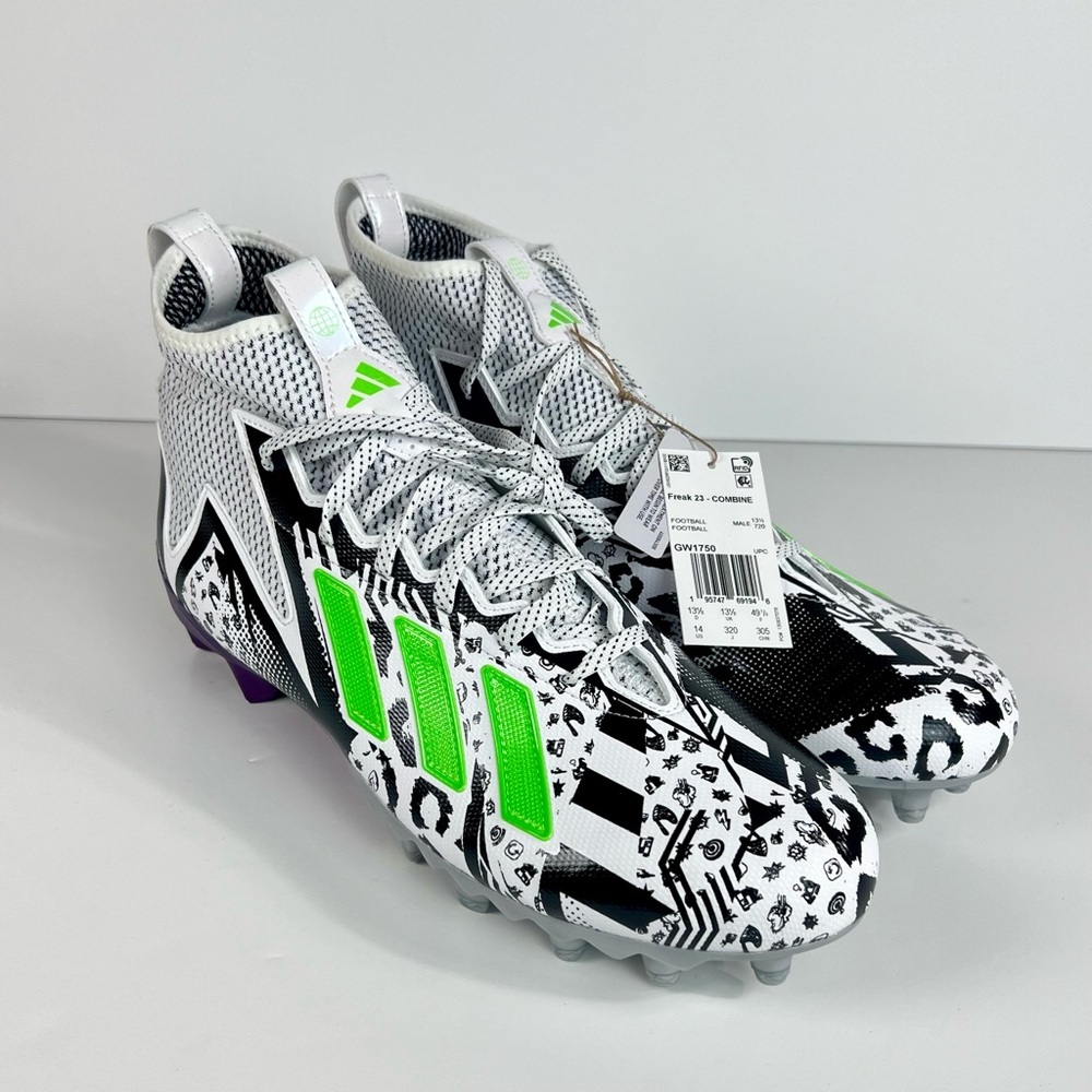 Adidas Freak 23 Combine Bounce Mismatch football Cleats GW1750 Mens Sz 14 NEW - Picture 9 of 11